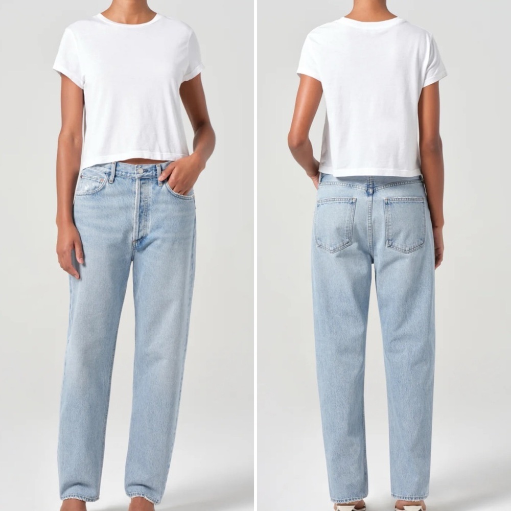 AG Golde 90’s High Rise Straight In Force Size 27